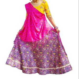 🆕 Silk Patola Lehenga